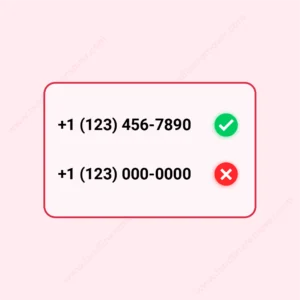 Check for valid number ranges