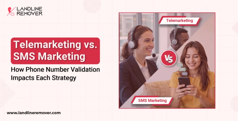 Telemarketing vs. SMS Marketing: How Phone Number Validation Impacts Each Strategy