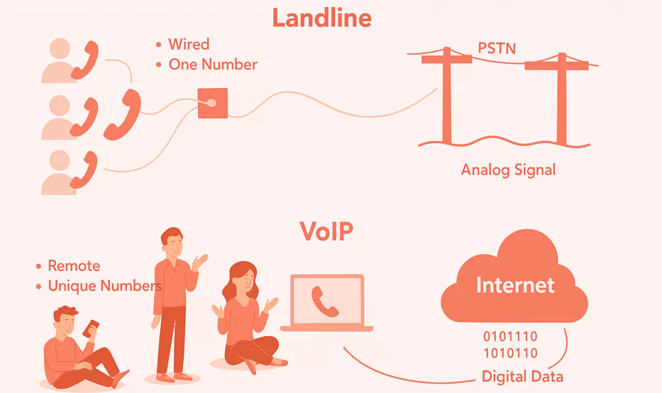 voip-vs-landline-key-differences-explained