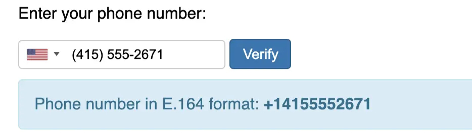 Best Practices for Valid Phone