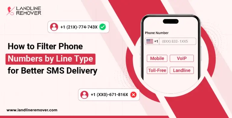 How to Filter Phone Numbers by Line Type for Better SMS Delivery